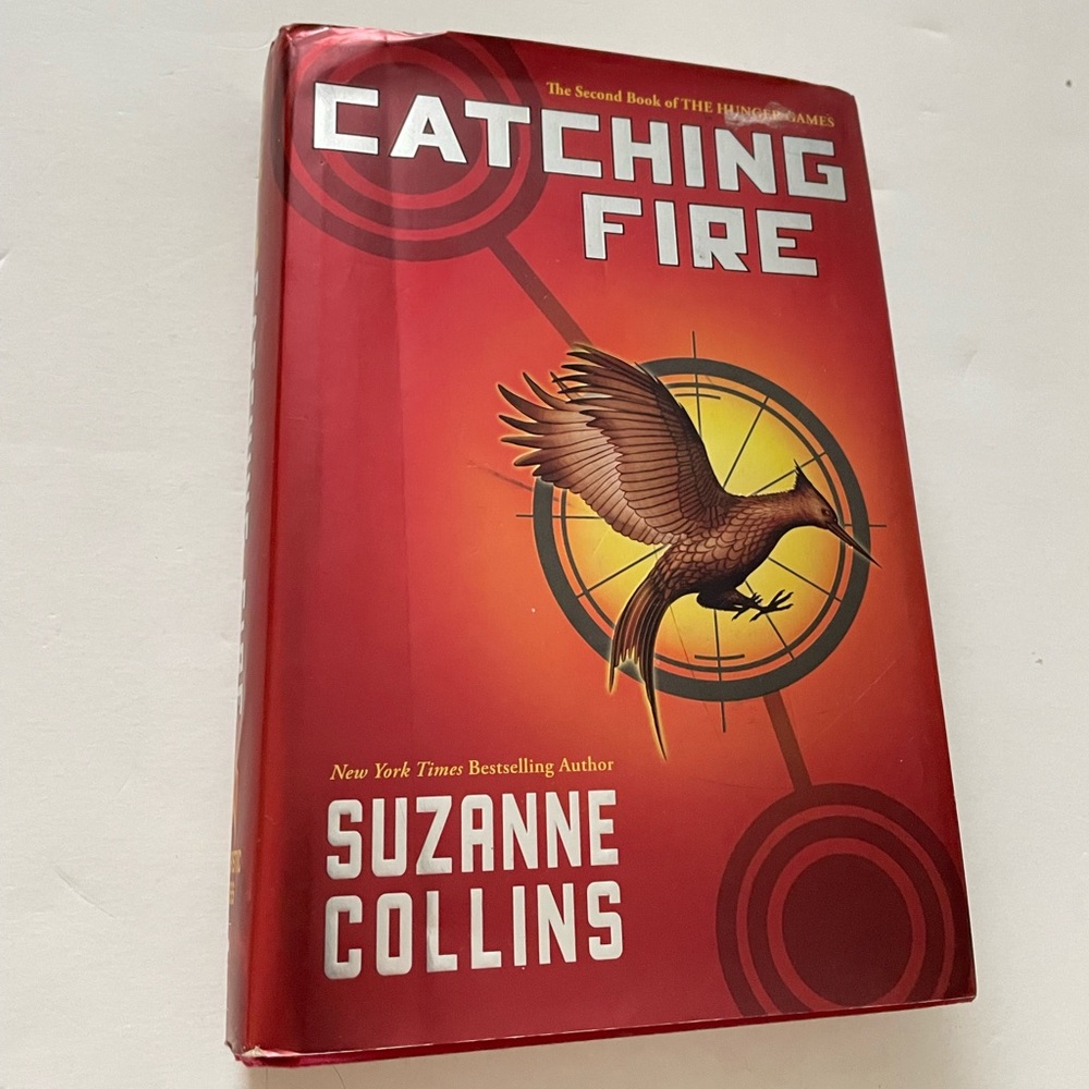 Catching Fire by Suzanne Collins Hardback Novel Book W/ Dust Jacket